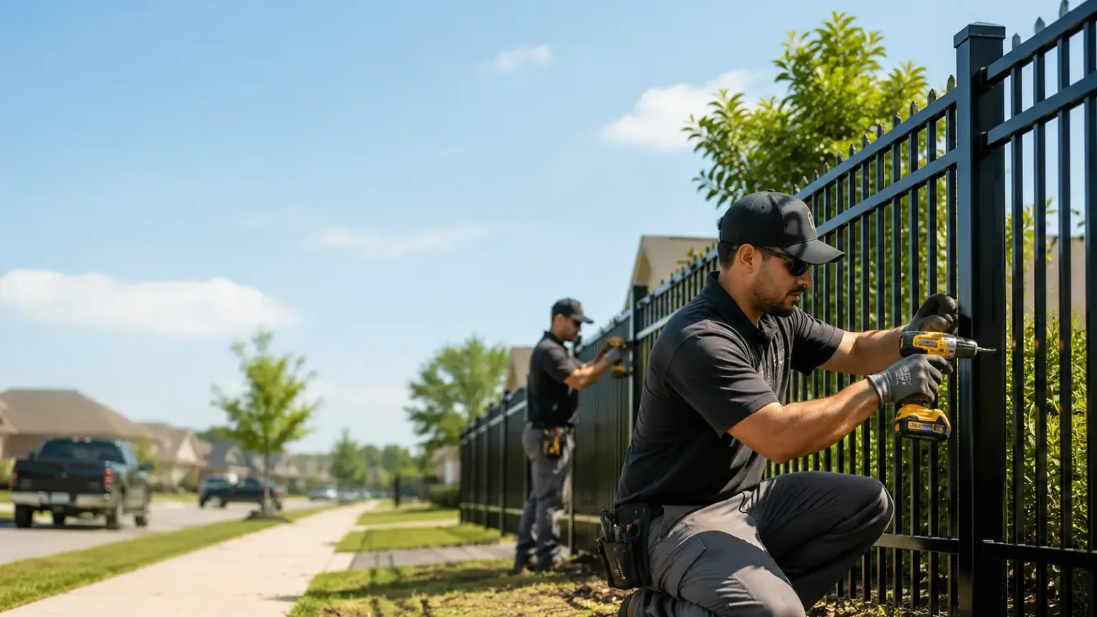 Metal Fence Installation in Ollie, IA